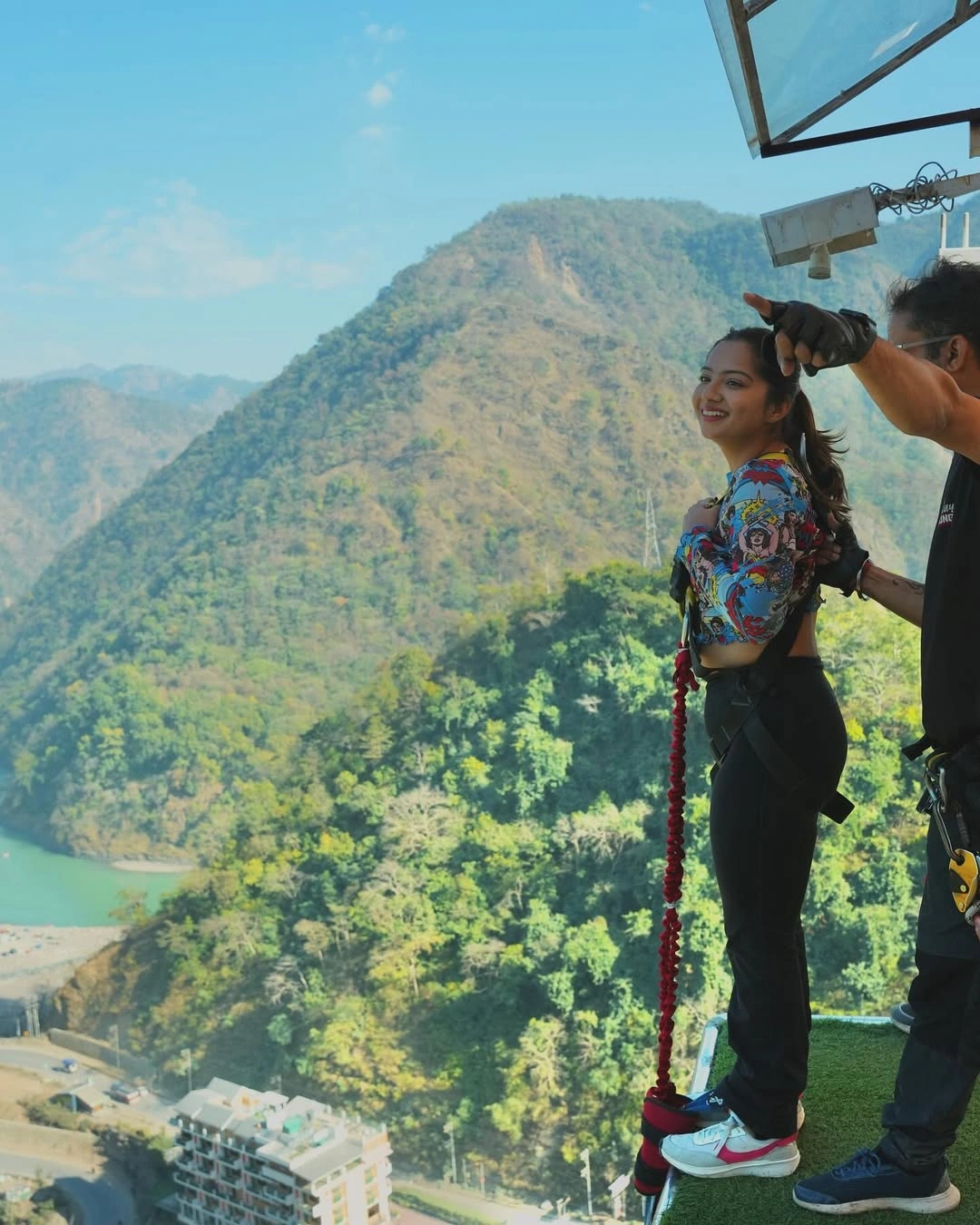Highest bungee jumping in Rishikesh