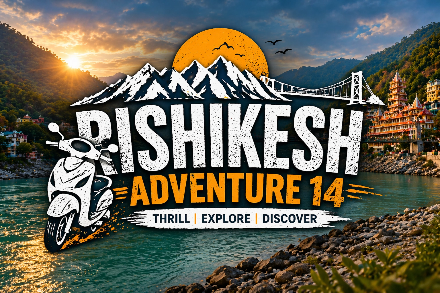 Adventure team in Rishikesh